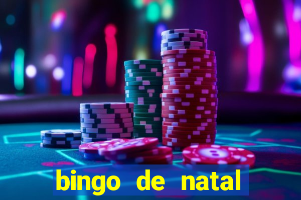 bingo de natal para imprimir gratis